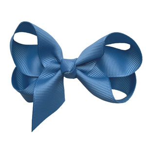 Maxima Haarschleife mit Clip in *taubenblau*