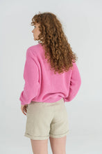 Lade das Bild in den Galerie-Viewer, Story of Mine Strickjacke aus Biobaumwolle *pink*
