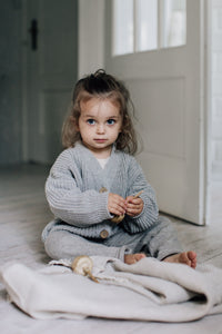 Roe & Joe Cardigan *Grau*