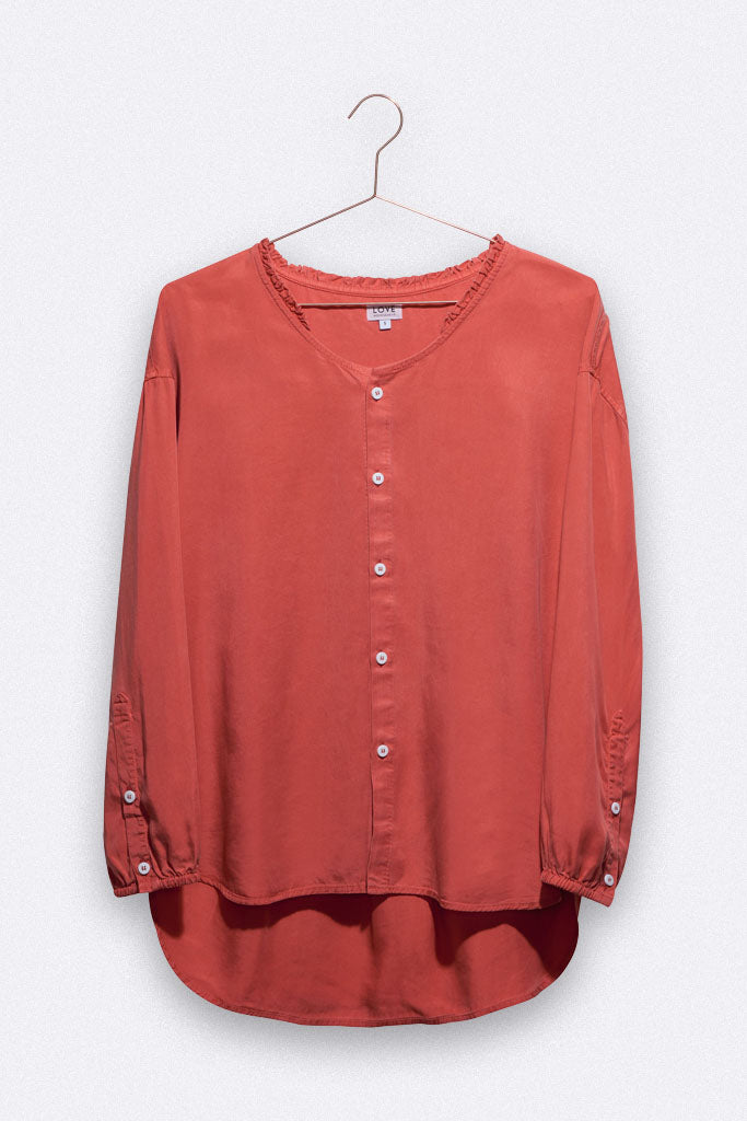 Love Kids Wear Ella Bluse *rusty red* für Frauen