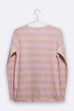 Lade das Bild in den Galerie-Viewer, Love Kids Wear TOMMY Langarm-Shirt *rosa/beige gestreift* für Frauen
