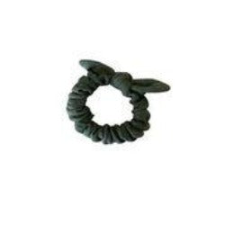 Liilu Scrunchie mit Schleife *Dark Ivy*