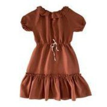 Lade das Bild in den Galerie-Viewer, Liilu - Kleid *Clara* Toffee - 10Y
